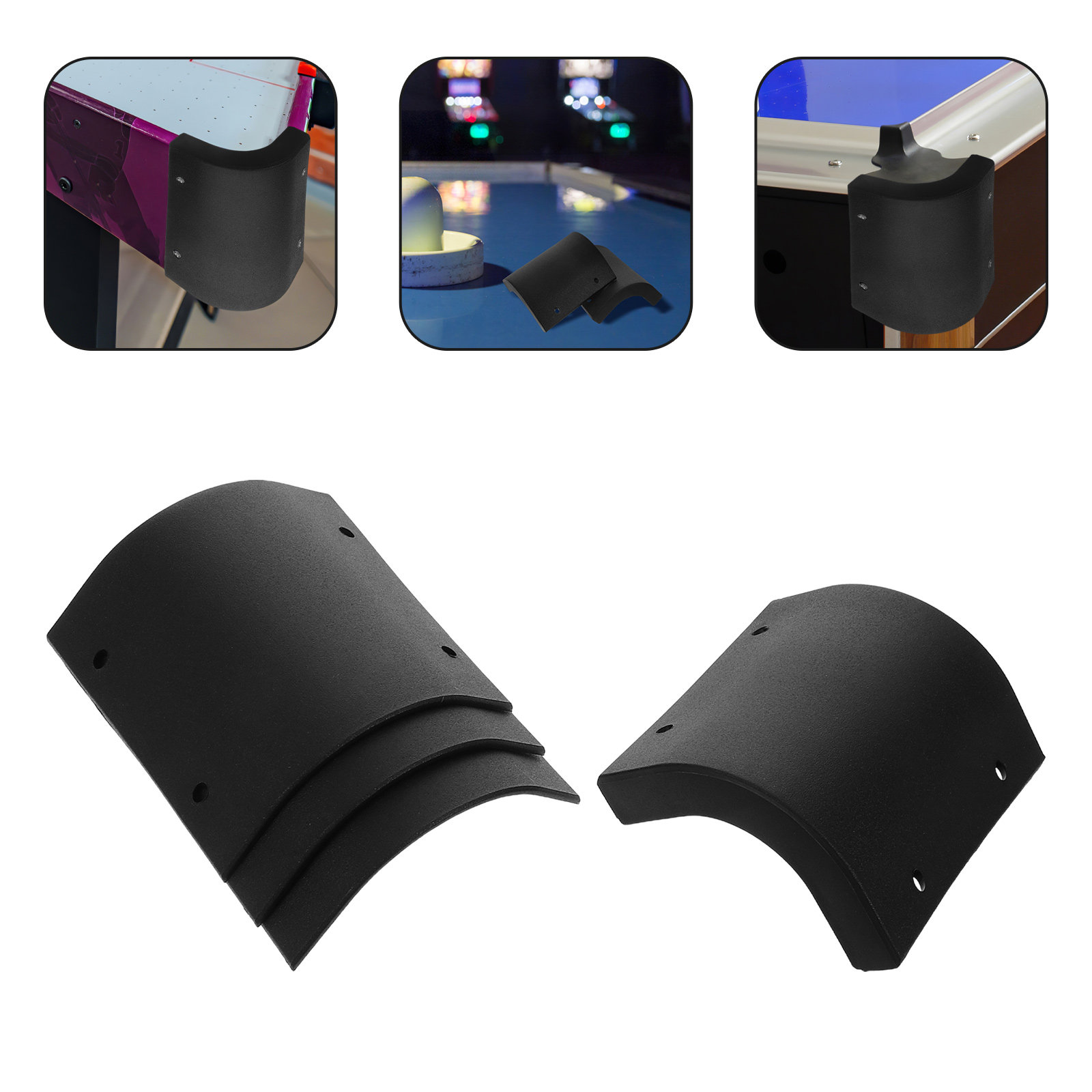 Air Hockey Table - 4Pcs Plastic Air Hockey Table Edge
