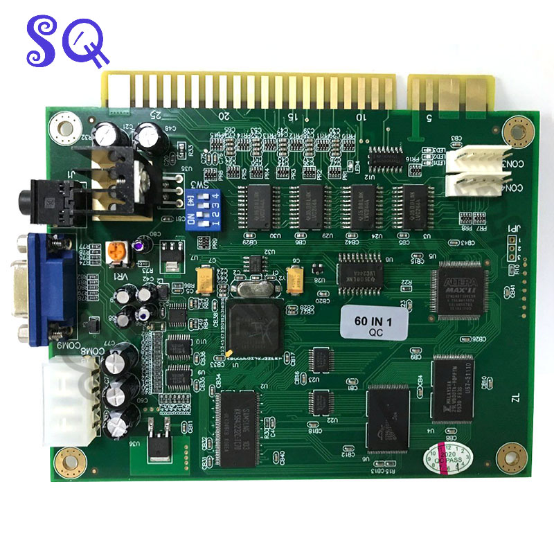 Arcade 60 in 1 Multi Game PCB  - Arcade Button Pcb 评论和价格