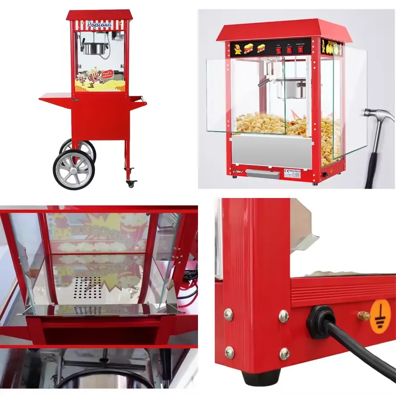 Hot Air Commercial Popcorn Mak - Commercial Vending Machine 评论和价格