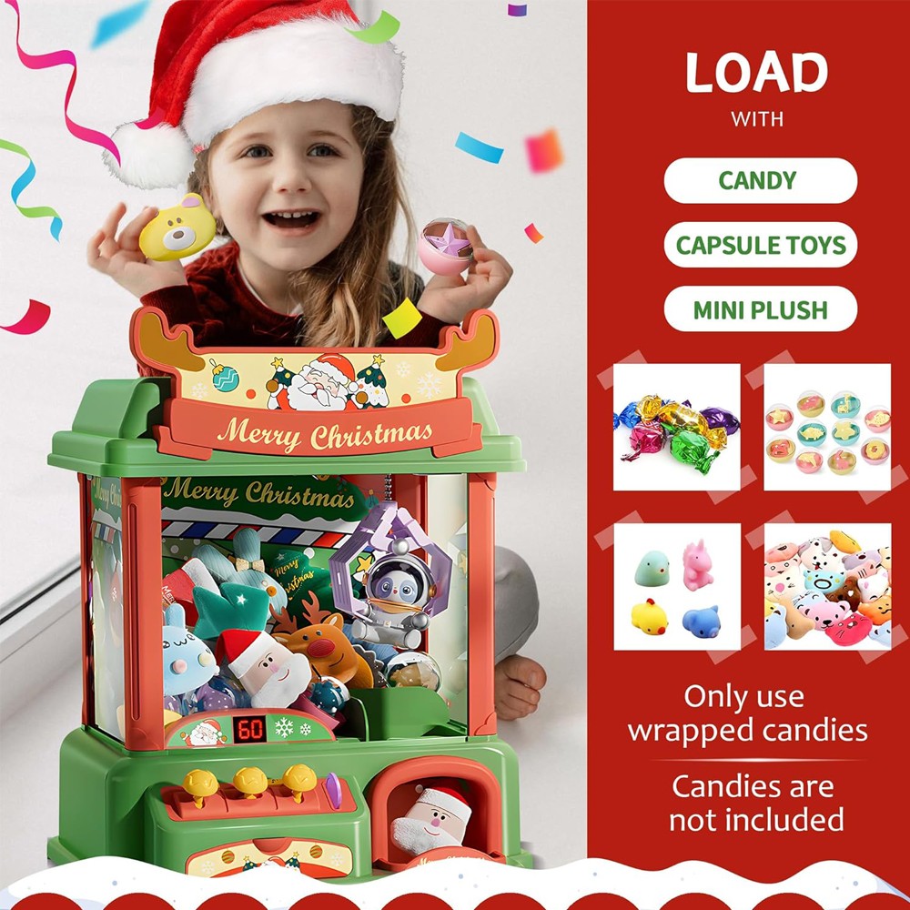 Christmas Claw Machine For Kid - Arcade Vending Machines 评论和价格