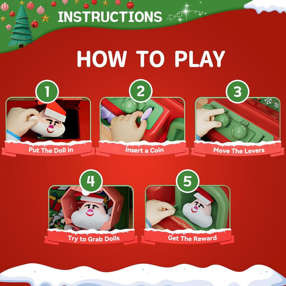 Christmas Claw Machine For Kid - Arcade Vending Machines 评论和价格