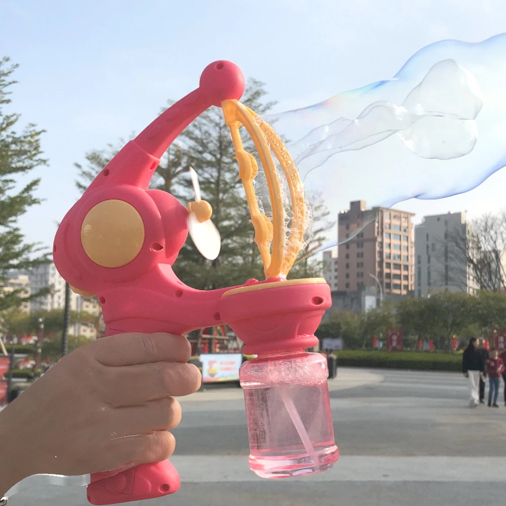 Automatic Bubble Gun Blowing E - Bubble Gum Machine 评论和价格