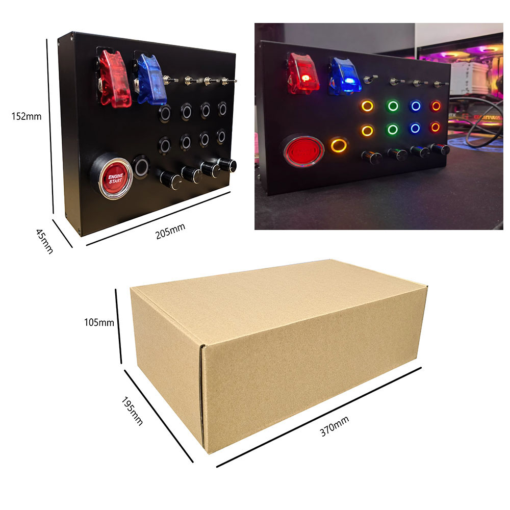 USB Control Box PC Simracing F - Arcade Button Pcb 评论和价格