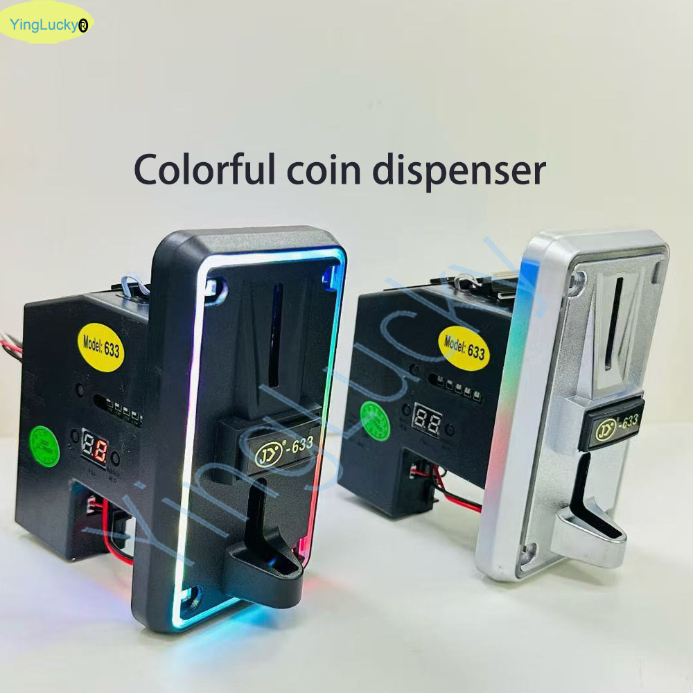 Colorful LED Multi Coin Accept - Arcade Vending Machines 评论和价格