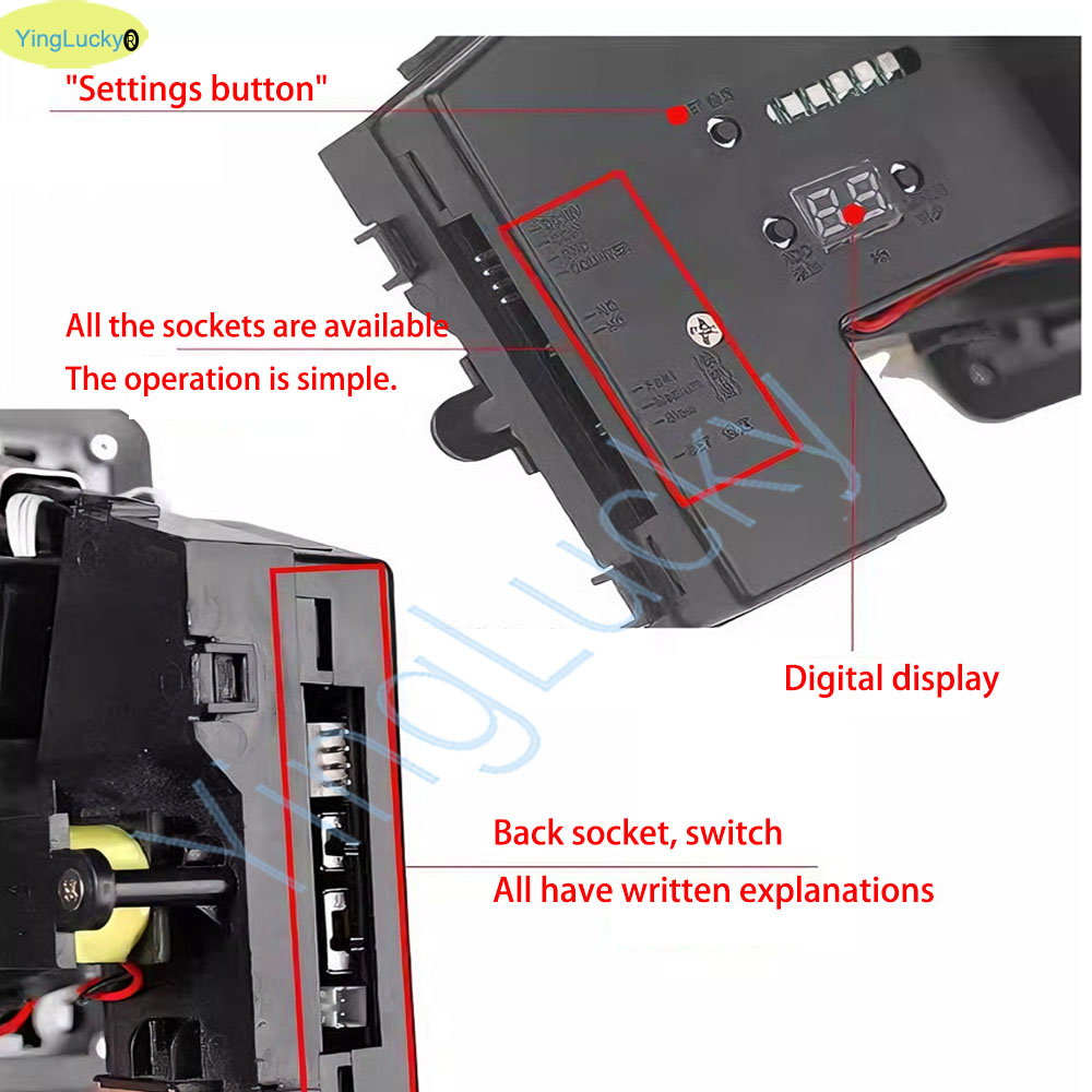 Colorful LED Multi Coin Accept - Arcade Vending Machines 评论和价格