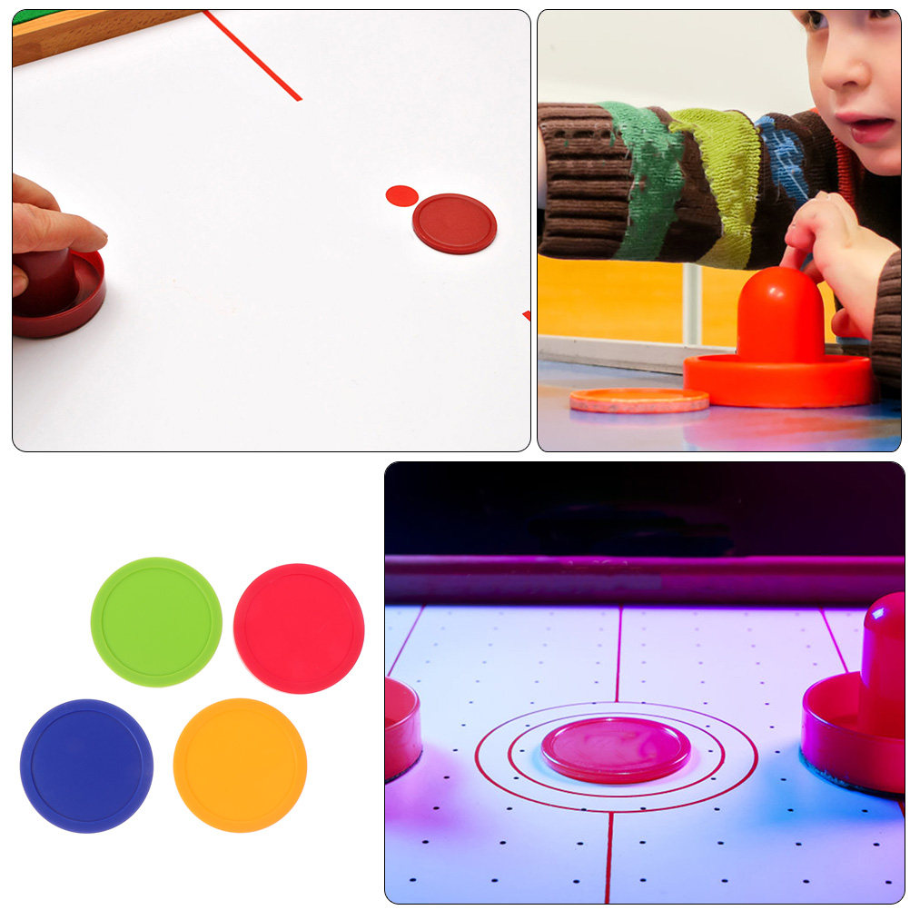 4Pcs Plastic Table Puck Air Ho - Air Hockey Table 评论和价格