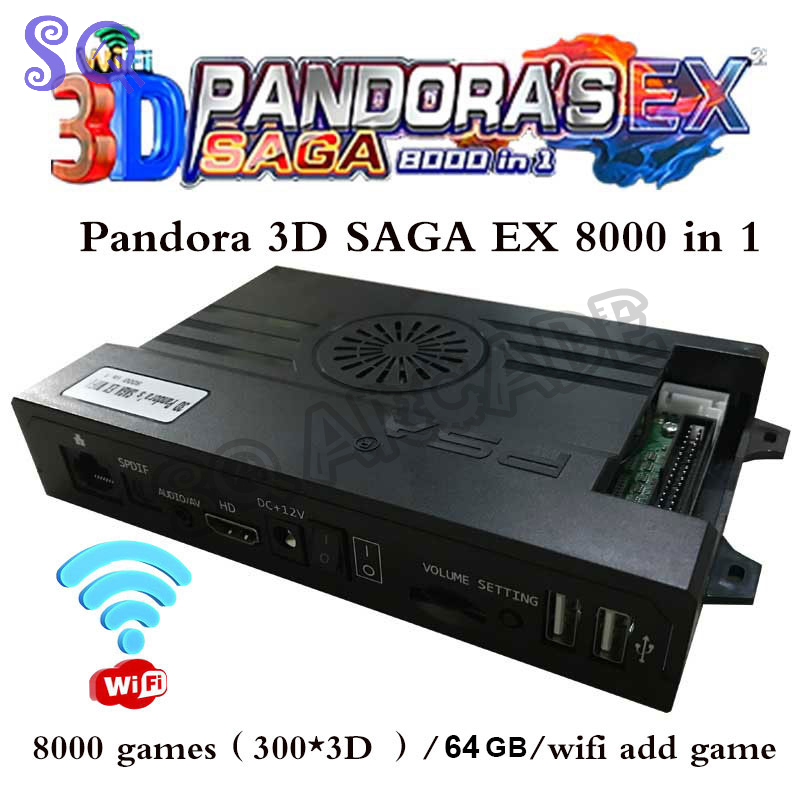 Arcade Pandora Saga Box EX2 80 - Arcade X 评论和价格