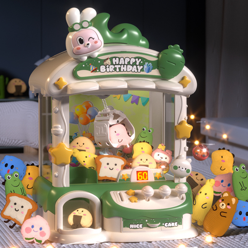 Cartoon Claw Game Machine Rabb - Coin Pusher Machine 评论和价格
