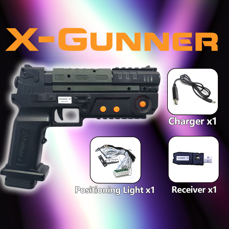X-GUNNER Wireless Light Gun fo - Gun Shooting Arcade 评论和价格
