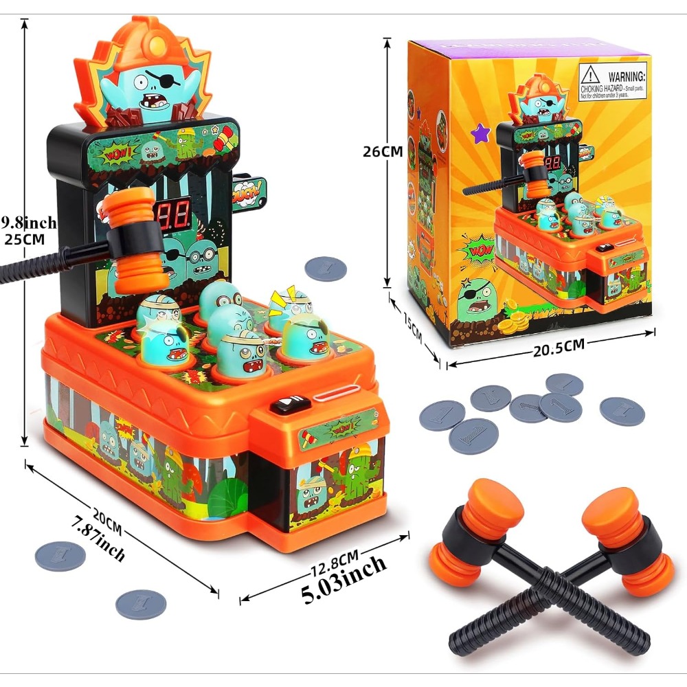 Arcade Game Toys Whack Game Mo - Whack A Mole Arcade 评论和价格