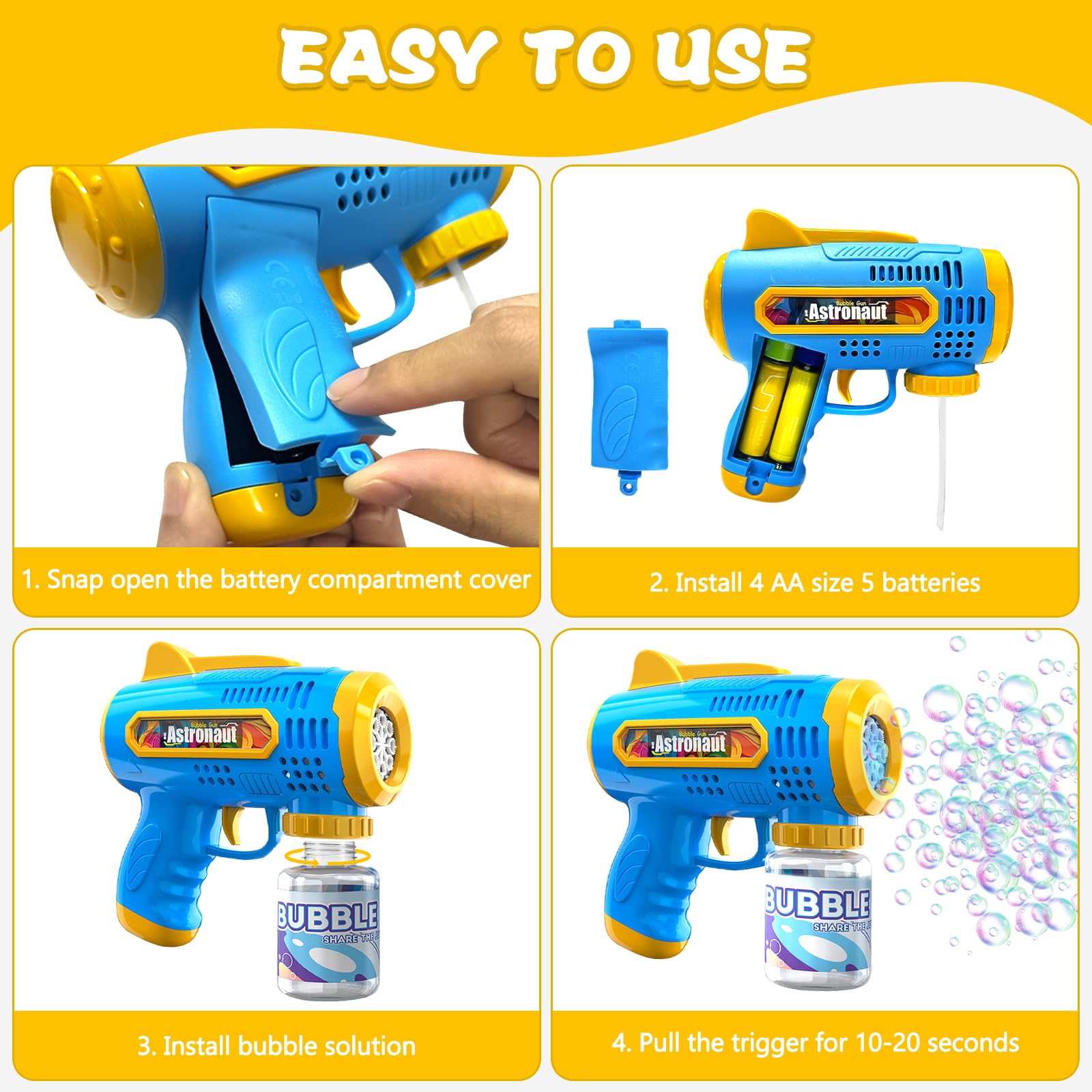 Bubble Gun, Automatic Bubble M - Bubble Gum Machine 评论和价格