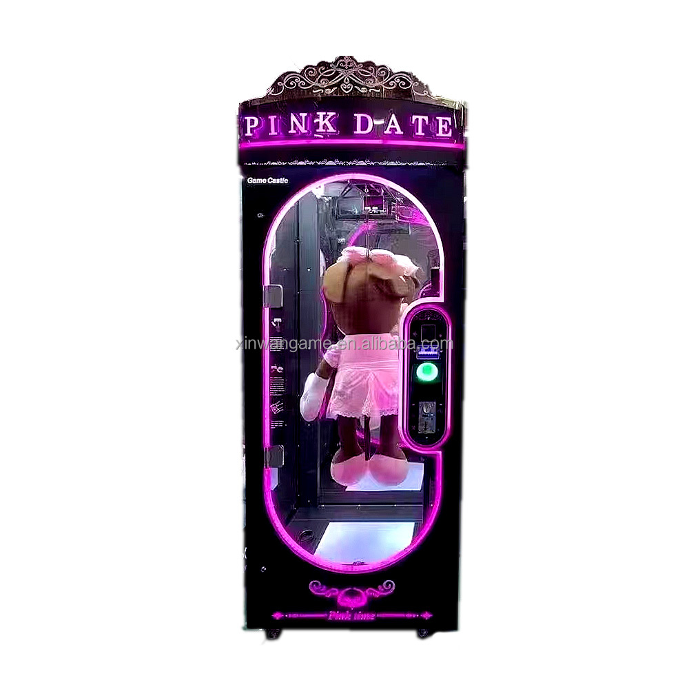 Pink Date Gift Pluche Plush Ki - Arcade Toy Claw Vending Machine 评论和价格