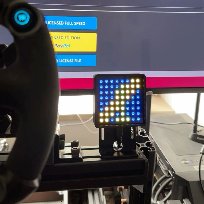 PC Simracing Game Dashboard Fl - Arcade Button Pcb 评论和价格