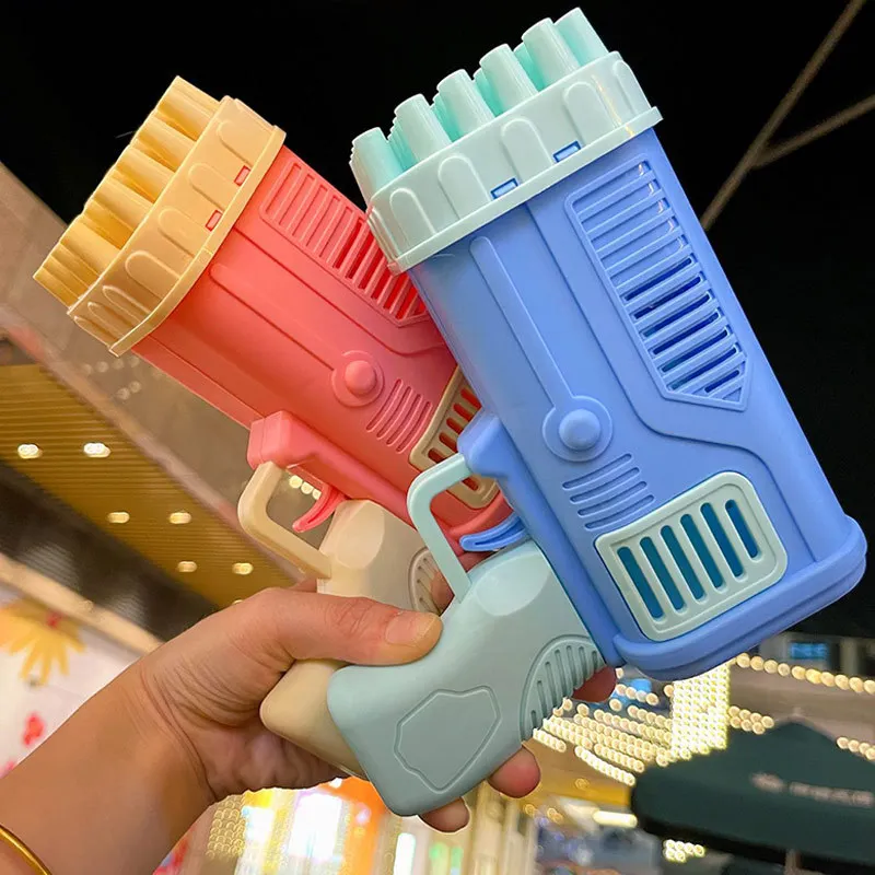 Bubble Gun Kids Toys Rocket 32 - Bubble Gum Machine 评论和价格