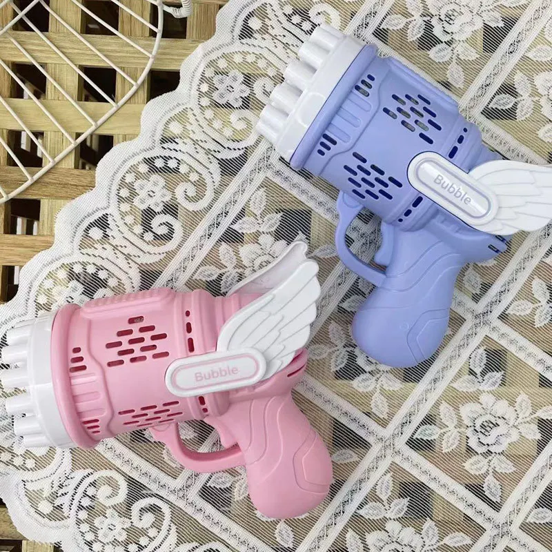 Bubble Gun Kids Toys Rocket 32 - Bubble Gum Machine 评论和价格