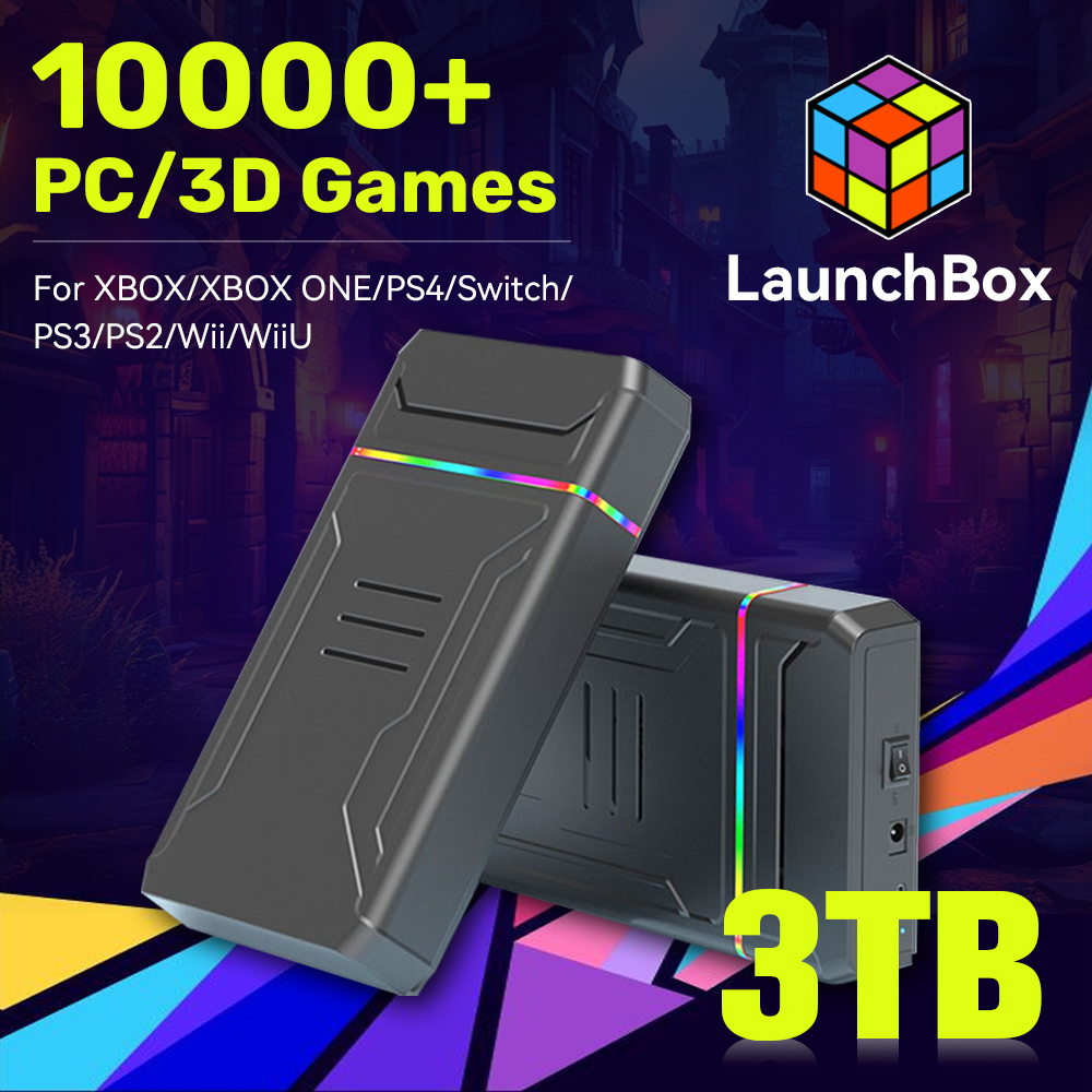 JMachen Launchbox 3TB Gaming H - Arcade X 评论和价格