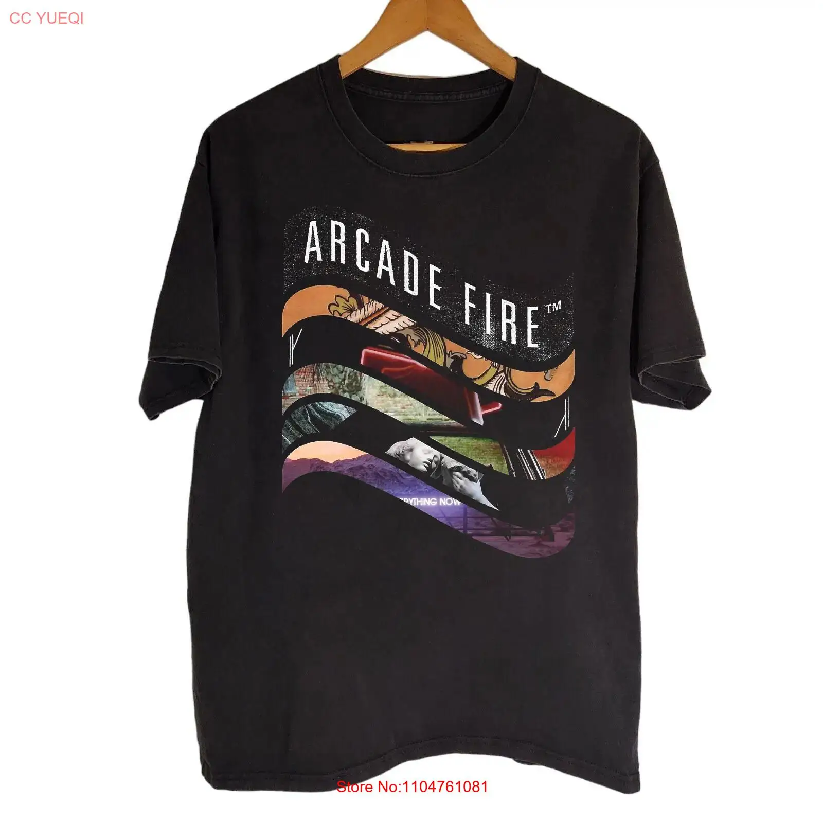 RARE Arcade Fire Black Cotton  - Arcade No 评论和价格