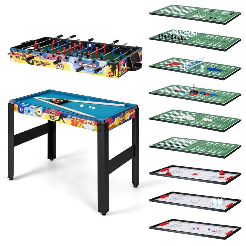 12-in-1 Combo Game Table Set w - Air Hockey Table 评论和价格