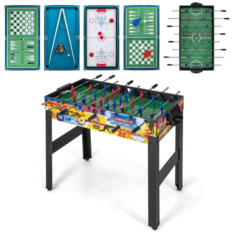 12-in-1 Combo Game Table Set w - Air Hockey Table 评论和价格