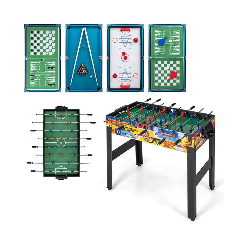 12-in-1 Combo Game Table Set w - Air Hockey Table 评论和价格
