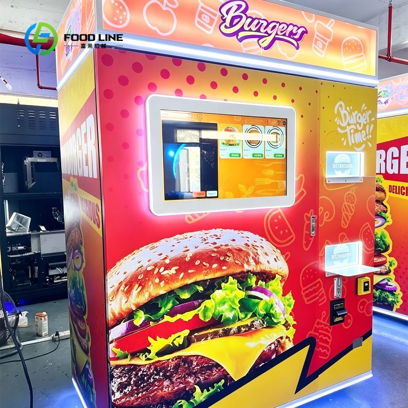Customized Automatic Burger Ma - Popcorn Vending Machine 评论和价格