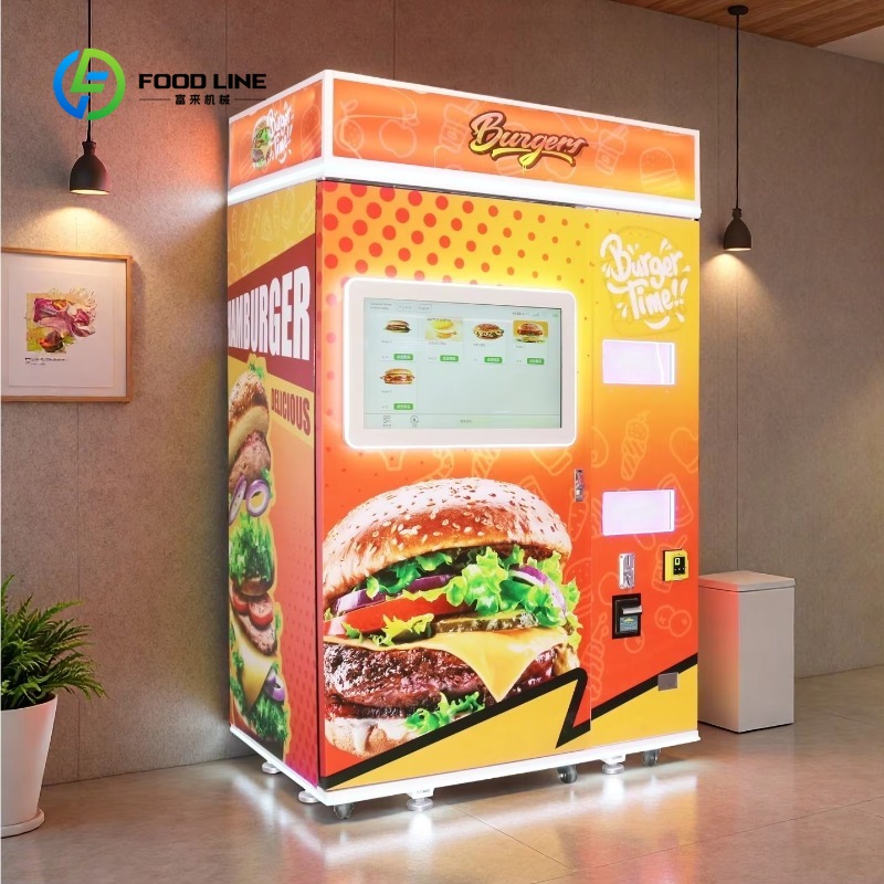 Customized Automatic Burger Ma - Popcorn Vending Machine 评论和价格