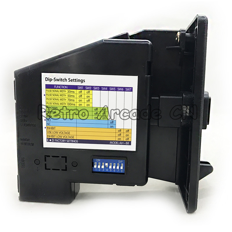 CL LED Logo Multi Coin Accepto - Arcade Game Vending Machine 评论和价格