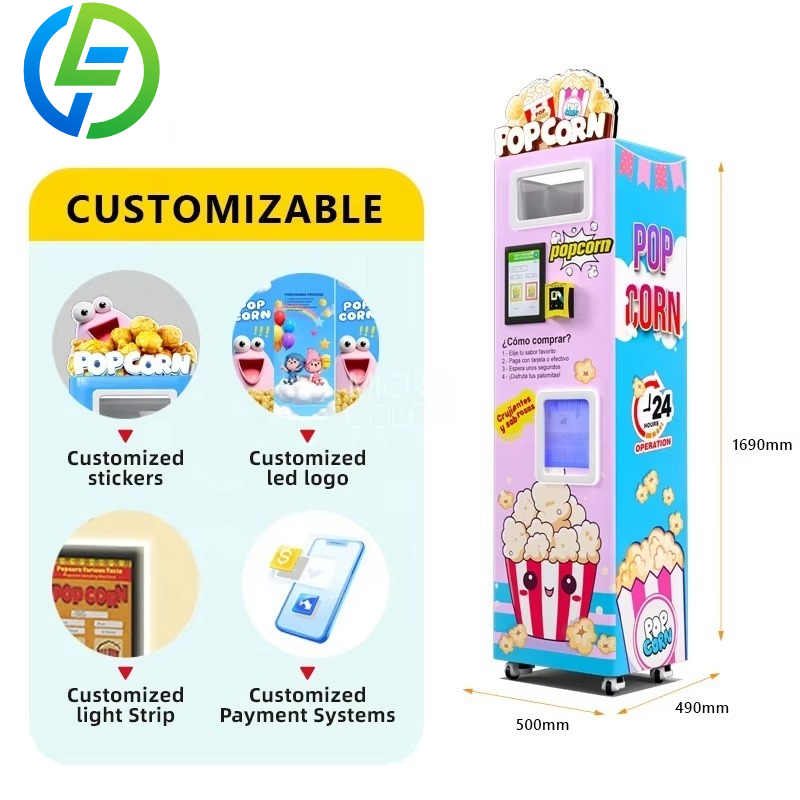 Customized Factory Intelligent - Popcorn Vending Machine 评论和价格
