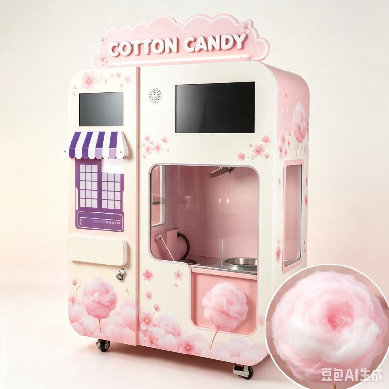 Customized Cotton Candy Vendin - Candy Floss Machine 评论和价格