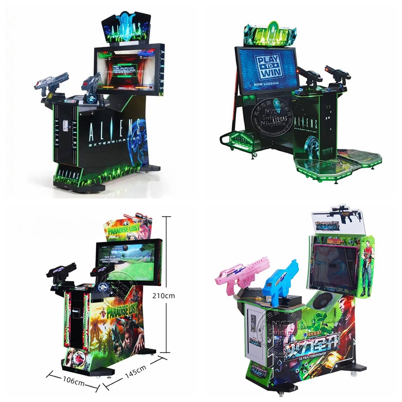 Aliens Gun Shooting Machine Ga - Gun Shooting Arcade 评论和价格