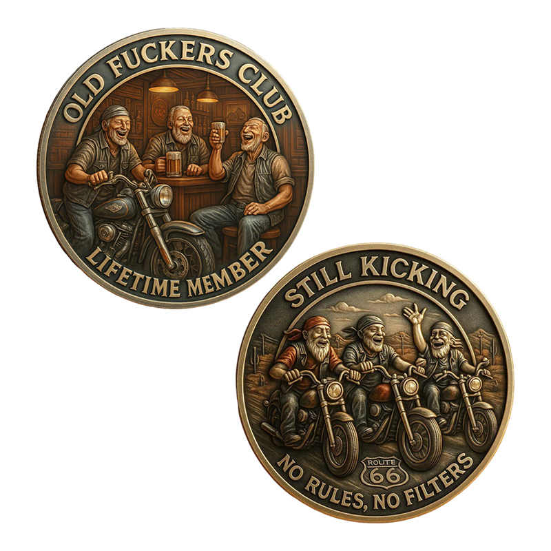 1pc Vintage Old Club Lifetime  - Token Coin Mechanism 评论和价格