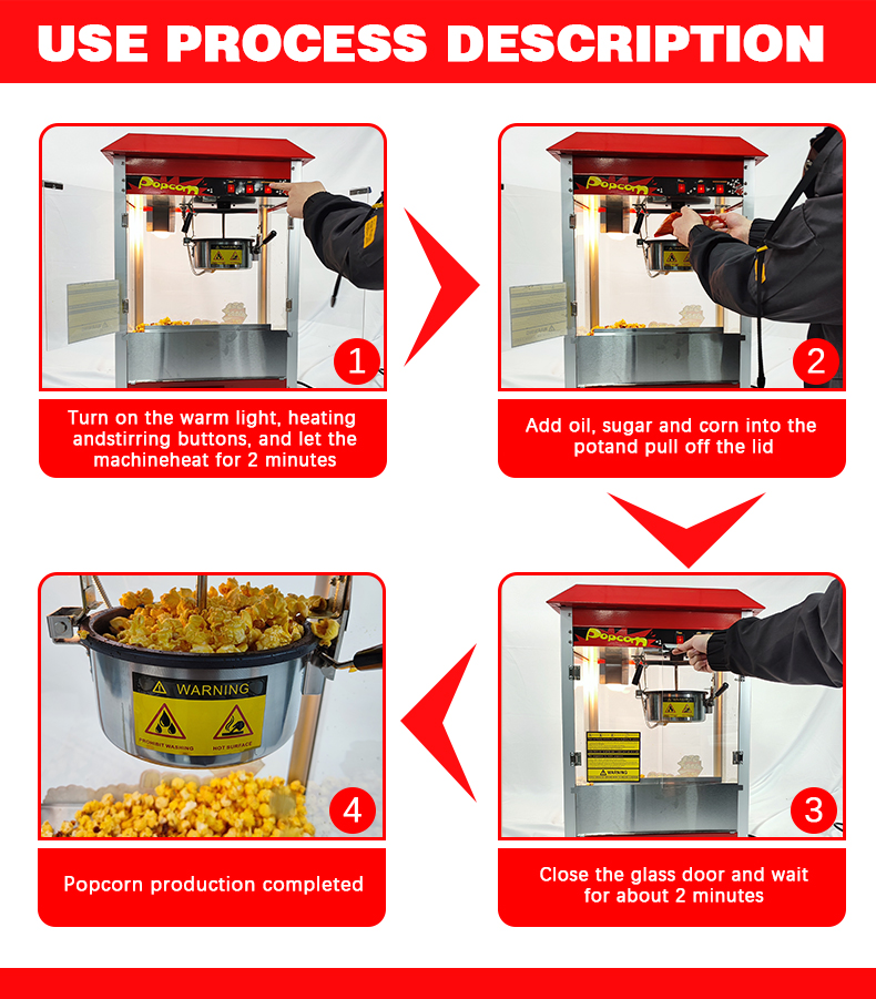 Commercial Popcorn Machine Ele - Popcorn Vending Machine 评论和价格