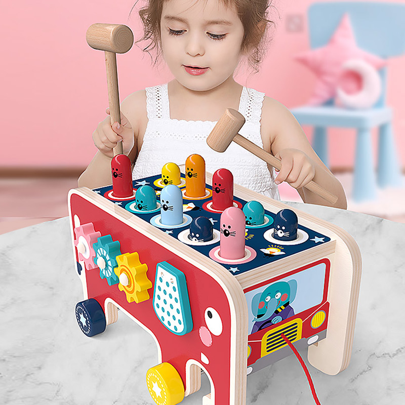 BabyToys bebe Toddler Kids Woo - Whack A Mole Arcade 评论和价格