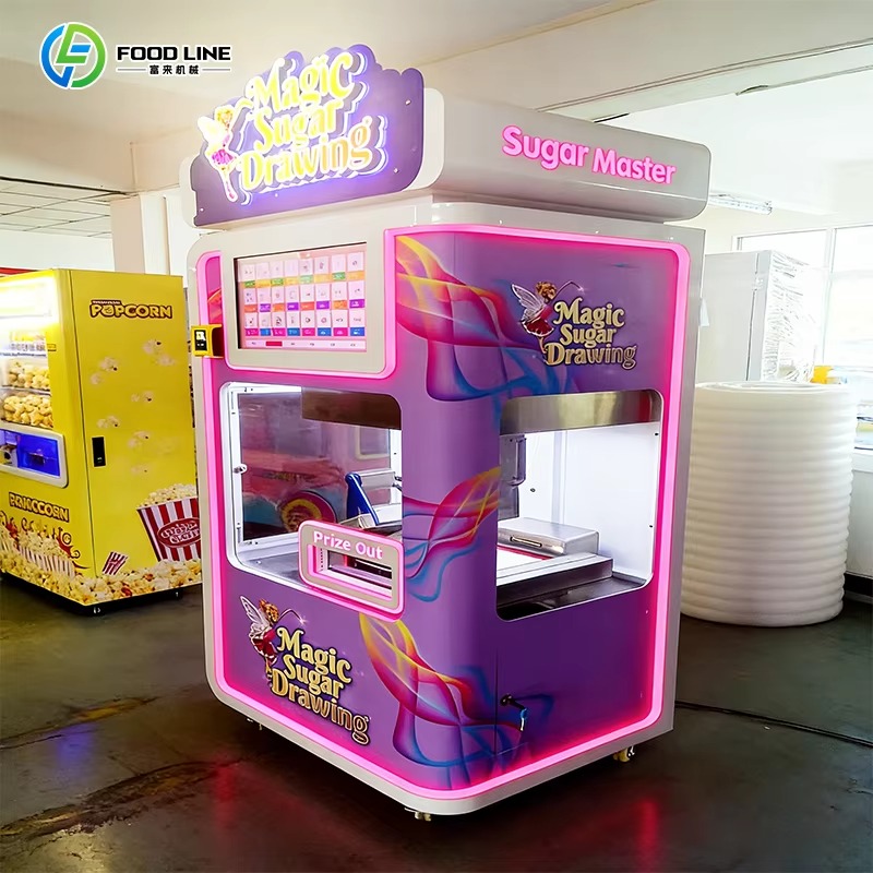 Customized Smart AI Sugar Pain - Popcorn Vending Machine 评论和价格